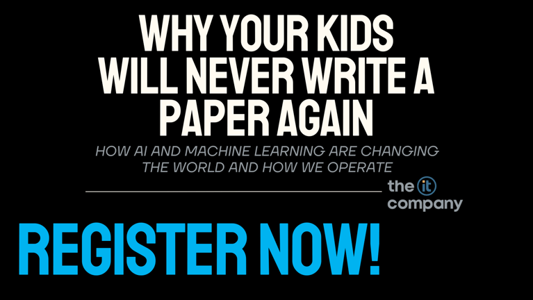 Why Will Your Kids Never Write A Paper Again?